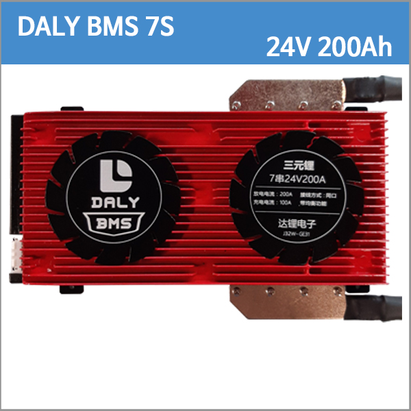 DALY 리튬이온 배터리 BMS 7S 200A 7S200Ah 24V200A/24V 200A/29.4V200A/29.4V 200A  BMS 보호회로